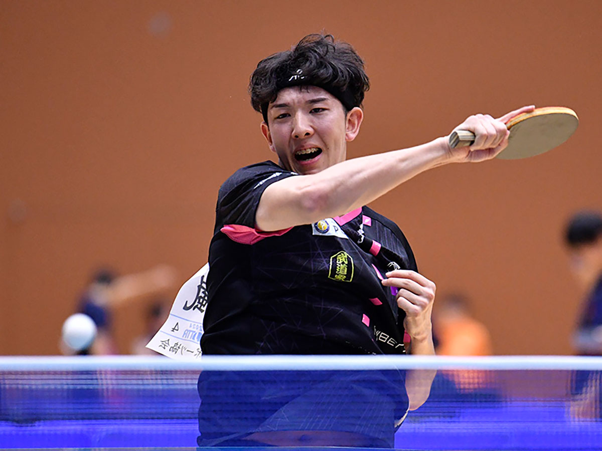 Tリーグで世界トップランカーを撃破。五十嵐史弥、全日本での