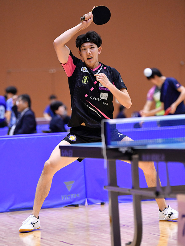 Tリーグで世界トップランカーを撃破。五十嵐史弥、全日本での